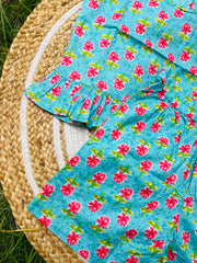 Cherry Love - Frill top & Shorts Set 4 - 5yrs